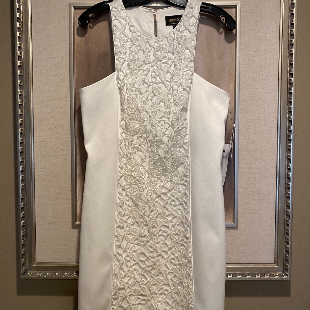 Laundry Alabaster Halter Dress-Size 8